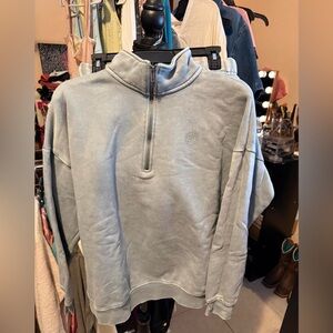 Women Quarter Zip Sweatshirt short set Ninth Hall